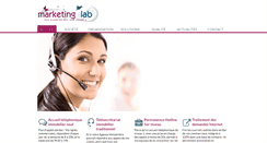 Desktop Screenshot of marketing-lab.com