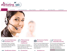 Tablet Screenshot of marketing-lab.com